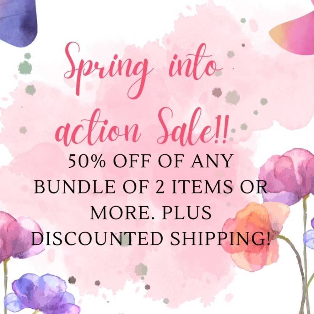 🌹🌻🌸 spring Into Action Sale 🌸🌻🌹